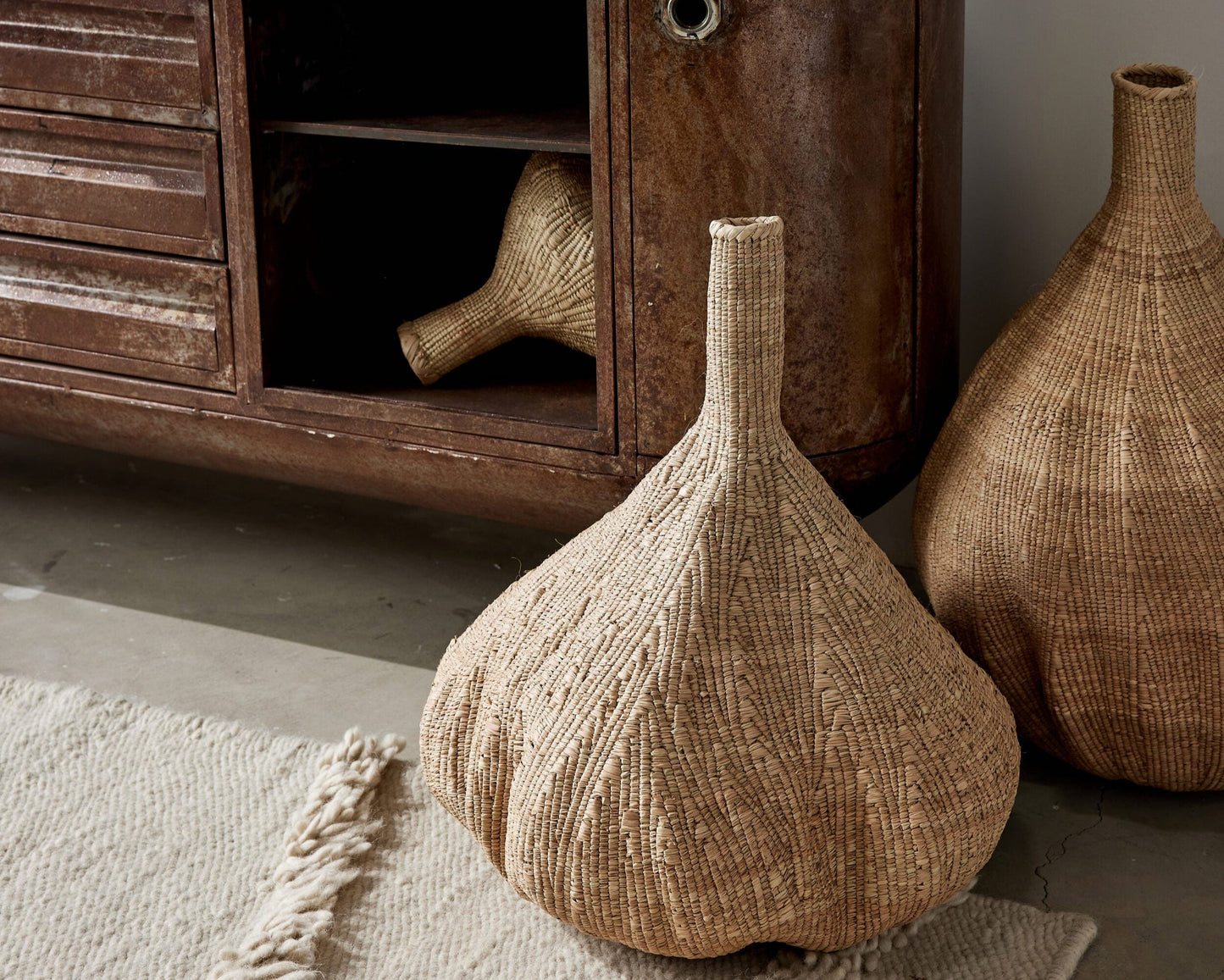Long-Necked Ilala Garlic Gourd Basket