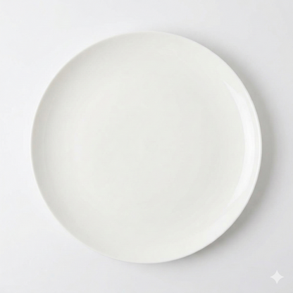 Angelic White Salad Plates-Set Of 4