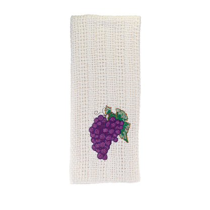 100% Cotton Novelty Embroidered Kitchen Towels  24" x 15"