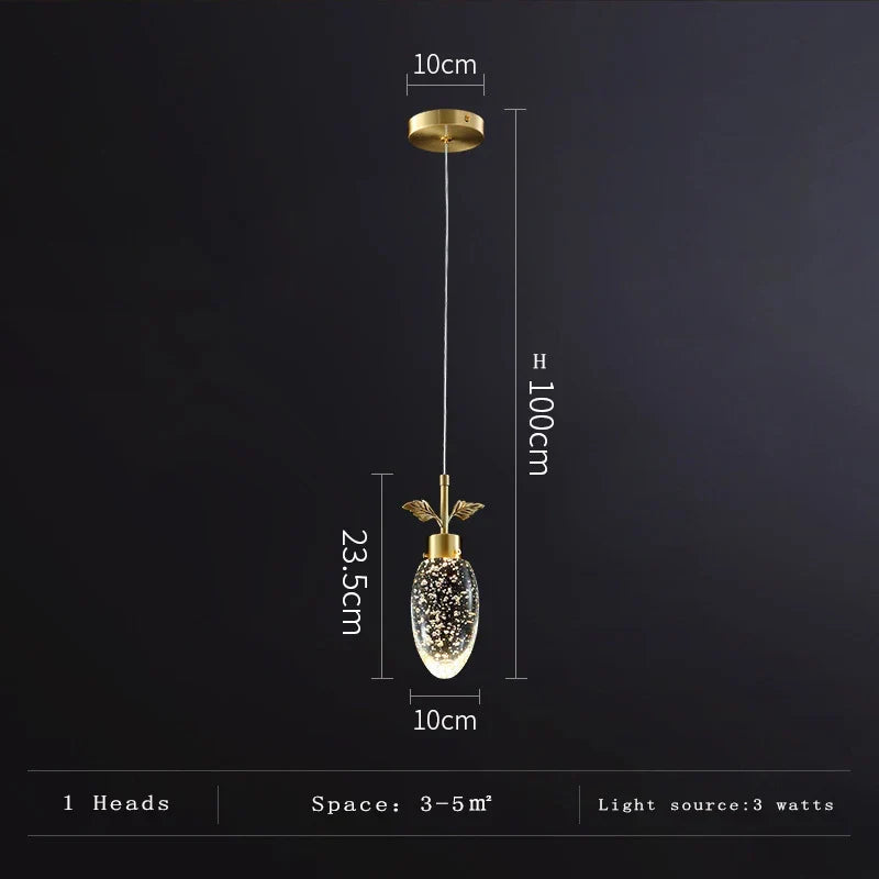 Elegant Modern Pendant Light | Dining Room Home Lighting