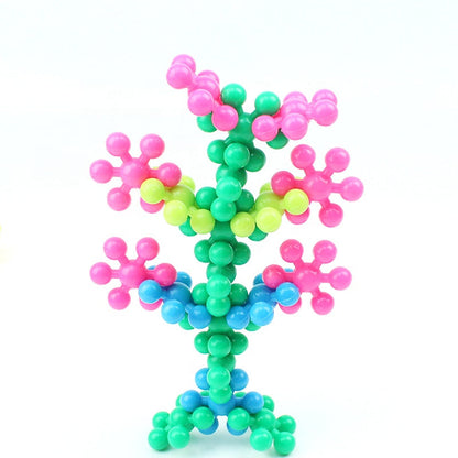 200 Pieces 3D Interlocking Building Blocks STEM Toy