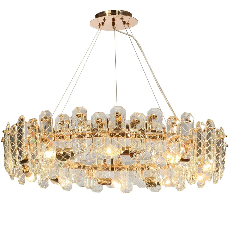 LED Modern Crystal Lustre Chandelier | Dining Room Lighting
