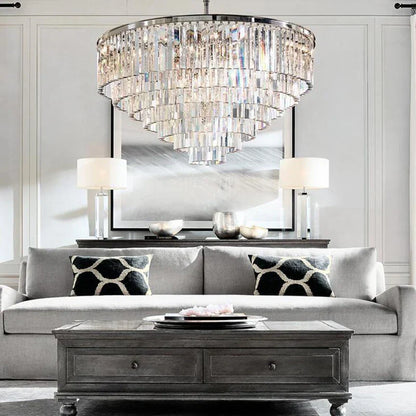 Elegant Nordic Chandelier | Modern Hotel & Villa Lighting