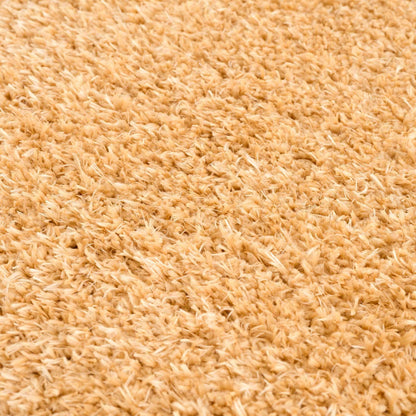 Faina Solid Gold Shag Washable Area Rug - Clearance