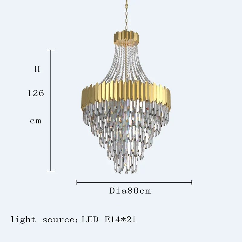 LED Nordic Modern Chandelier | Hallway & Entry Lighting