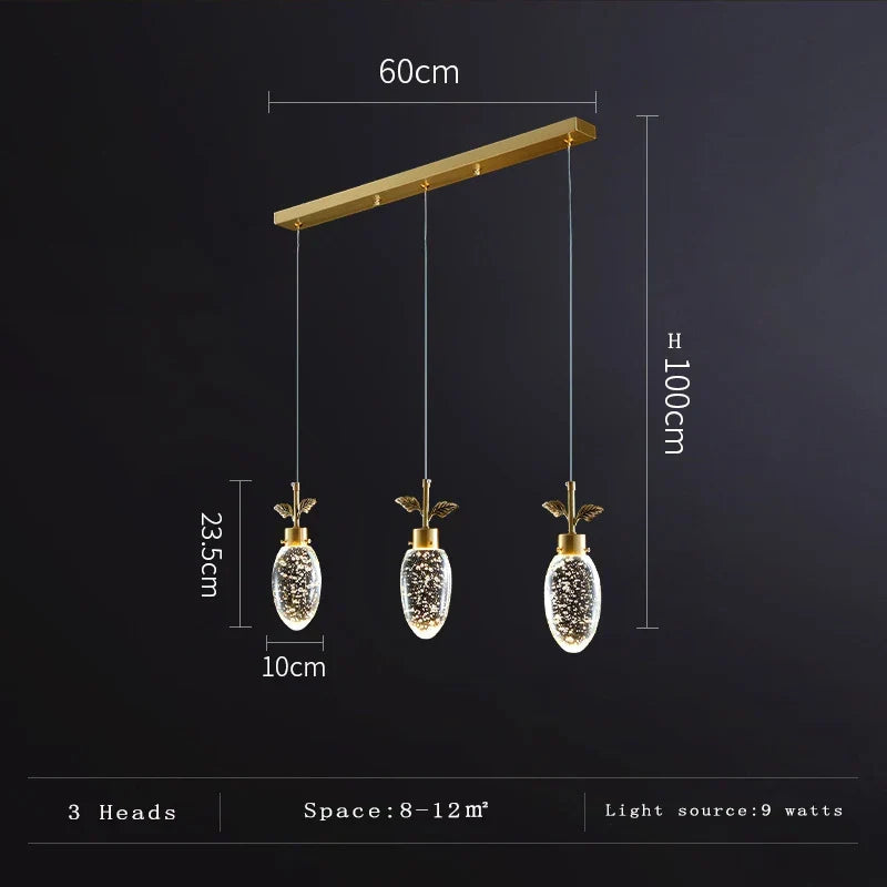 Elegant Modern Pendant Light | Dining Room Home Lighting
