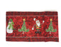 Tache Here Comes Santa Claus Vintage Holiday Woven Tapestry Table Runners (8577TR)