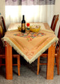 Tache Colorful Country Rustic Floral Morning Awakening Woven Tapestry Tablecloth (3089B)