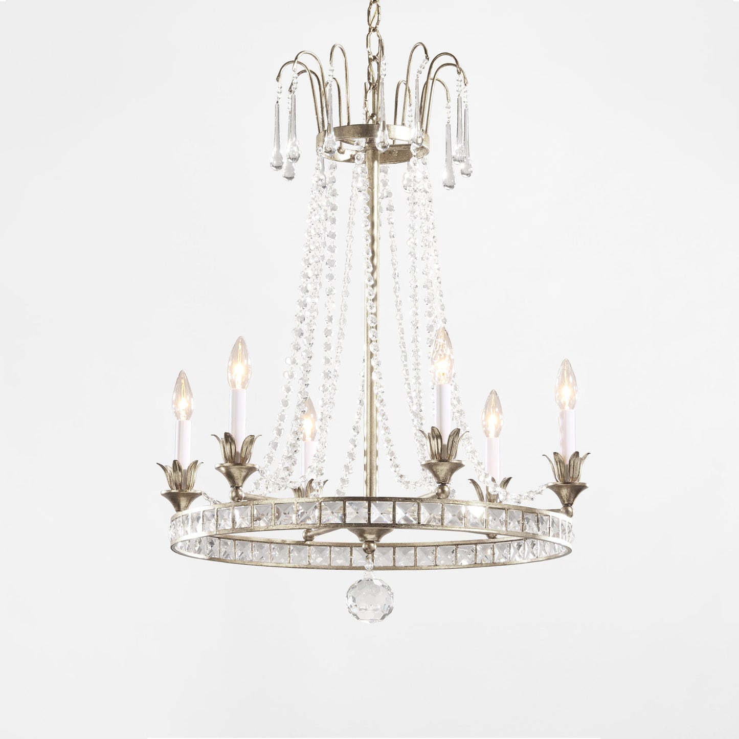 ITHACA silver chandelier