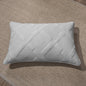 Tache Cotton Light Grey Silver Soothing Pastel Diamond Pillow Sham (JHW-862)