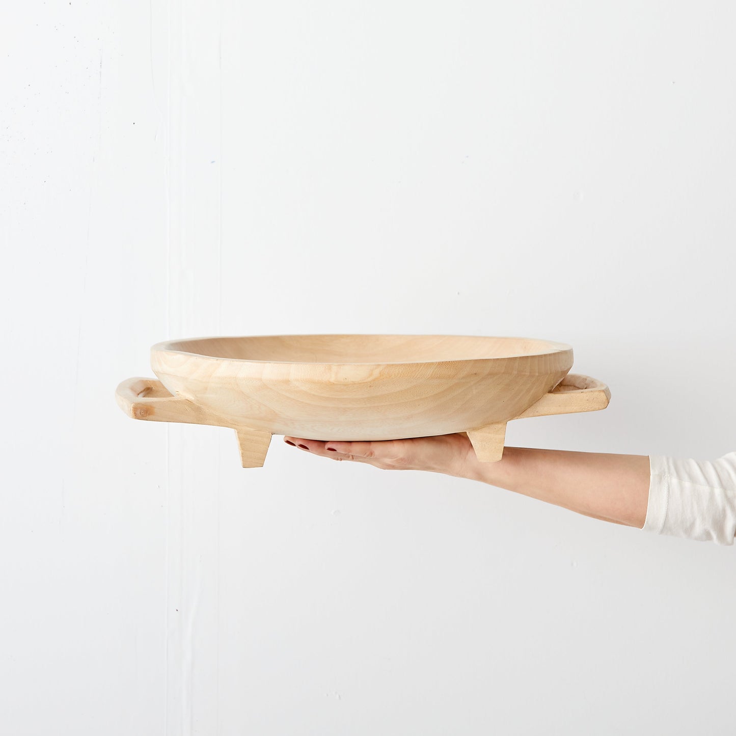 Swazi Round Wood Serving Platter