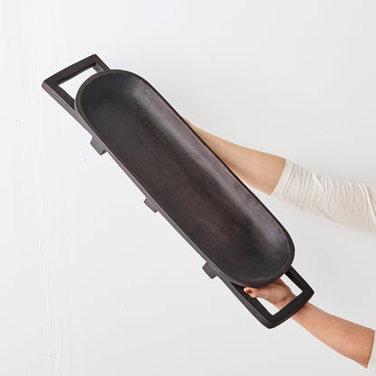 Swazi Long Wooden Serving Tray