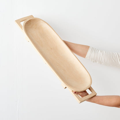 Swazi Long Wooden Serving Tray
