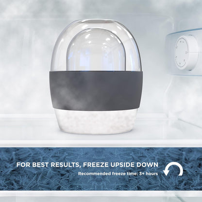 Freezer Chilled Stemless Wine Glass, Double Walled Insulated Frozen Chiller Cup (8.5oz) Fun Wine Lover Gift for Women/Her Rose All Day (Gift Boxed)