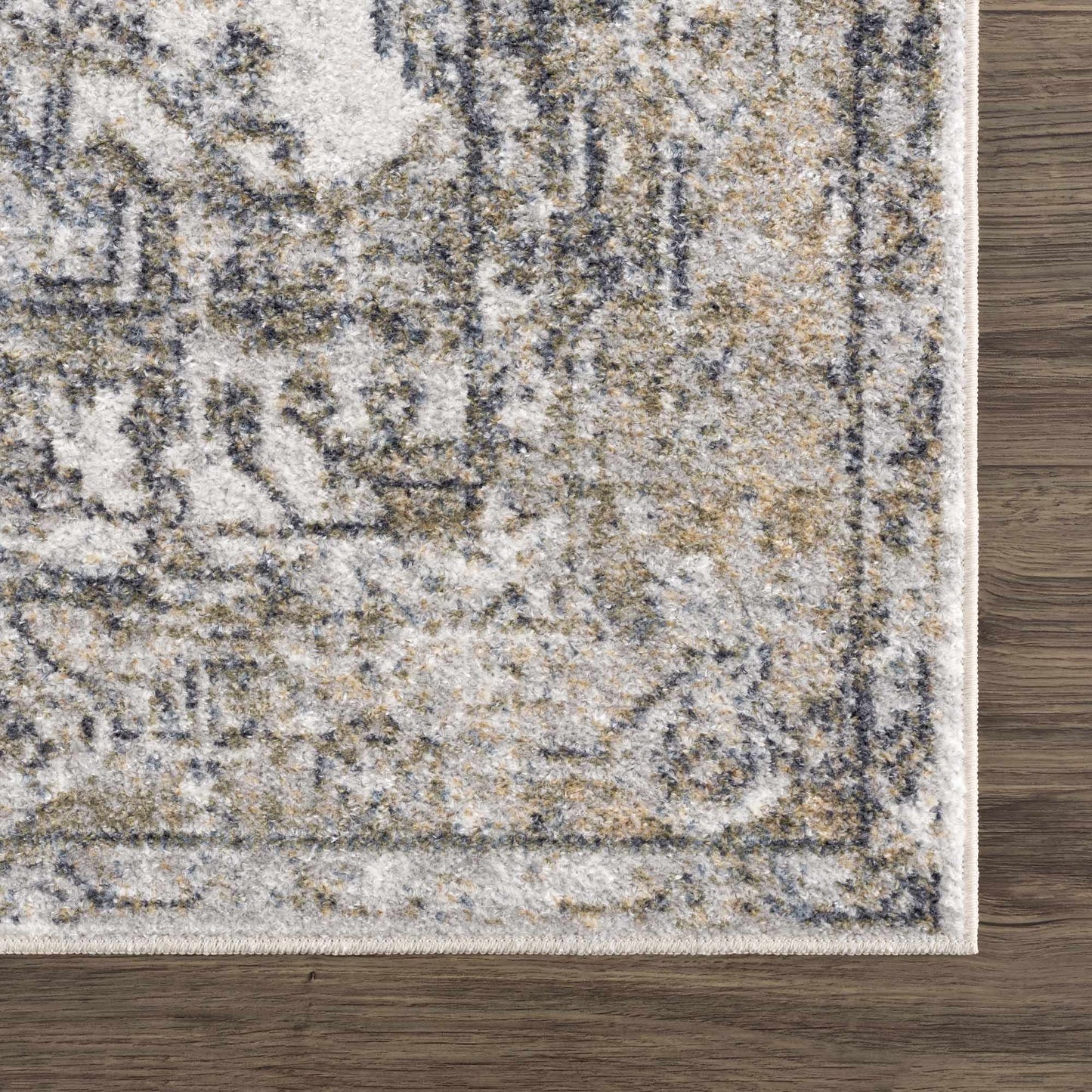 Hera Olive Boutique Washable Rug