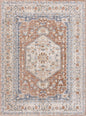 Gael Rust Boutique Washable Rug