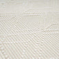 Ramsbury Beige Trellis Wool Rug