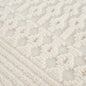 Drago White Washable Area Rug
