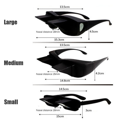 Lazy Reader Glasses - Myopia Relief for Bed Reading & TV Viewing