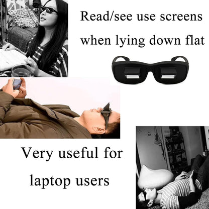 Lazy Reader Glasses - Myopia Relief for Bed Reading & TV Viewing