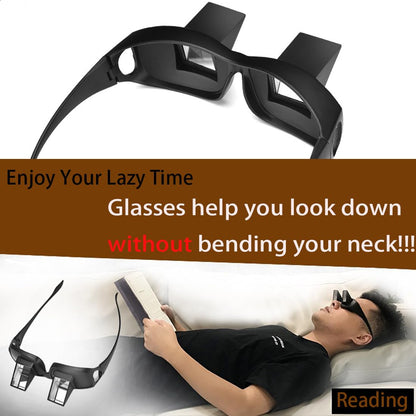 Lazy Reader Glasses - Myopia Relief for Bed Reading & TV Viewing