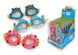 3-Pack Kids Novelty Character Adjustable Swim Goggles, Ages 3+