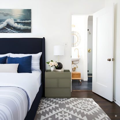 Luca Nightstand, Olive Green