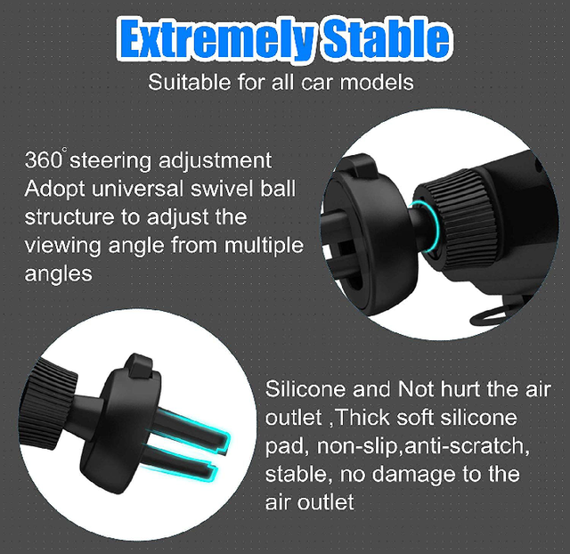 Gravity Universal Cell Phone Vent Mount