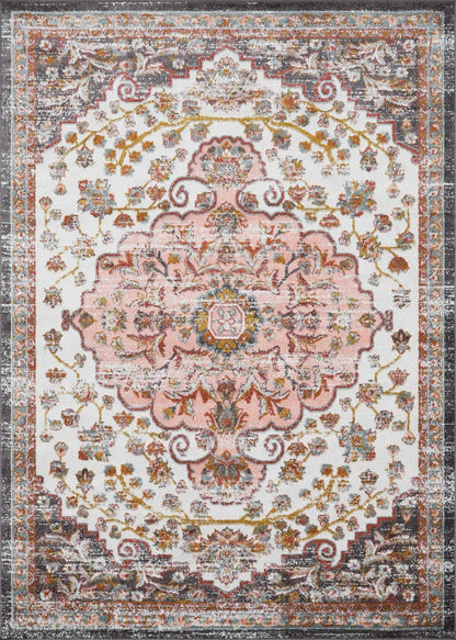 Oark Floral Medallion Area Rug