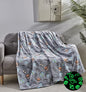 Glow-in-the-Dark 50" x 60" Throw Blankets