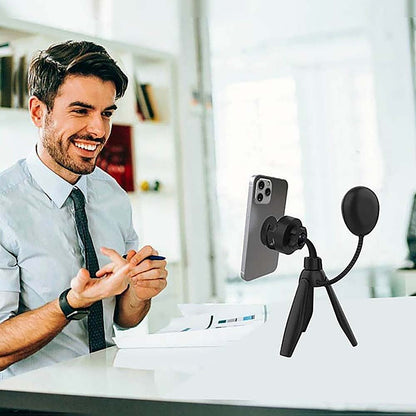 Illuminate Your Selfies: MAGPOP Selfie Flex Clip with Integrated Light Tripod