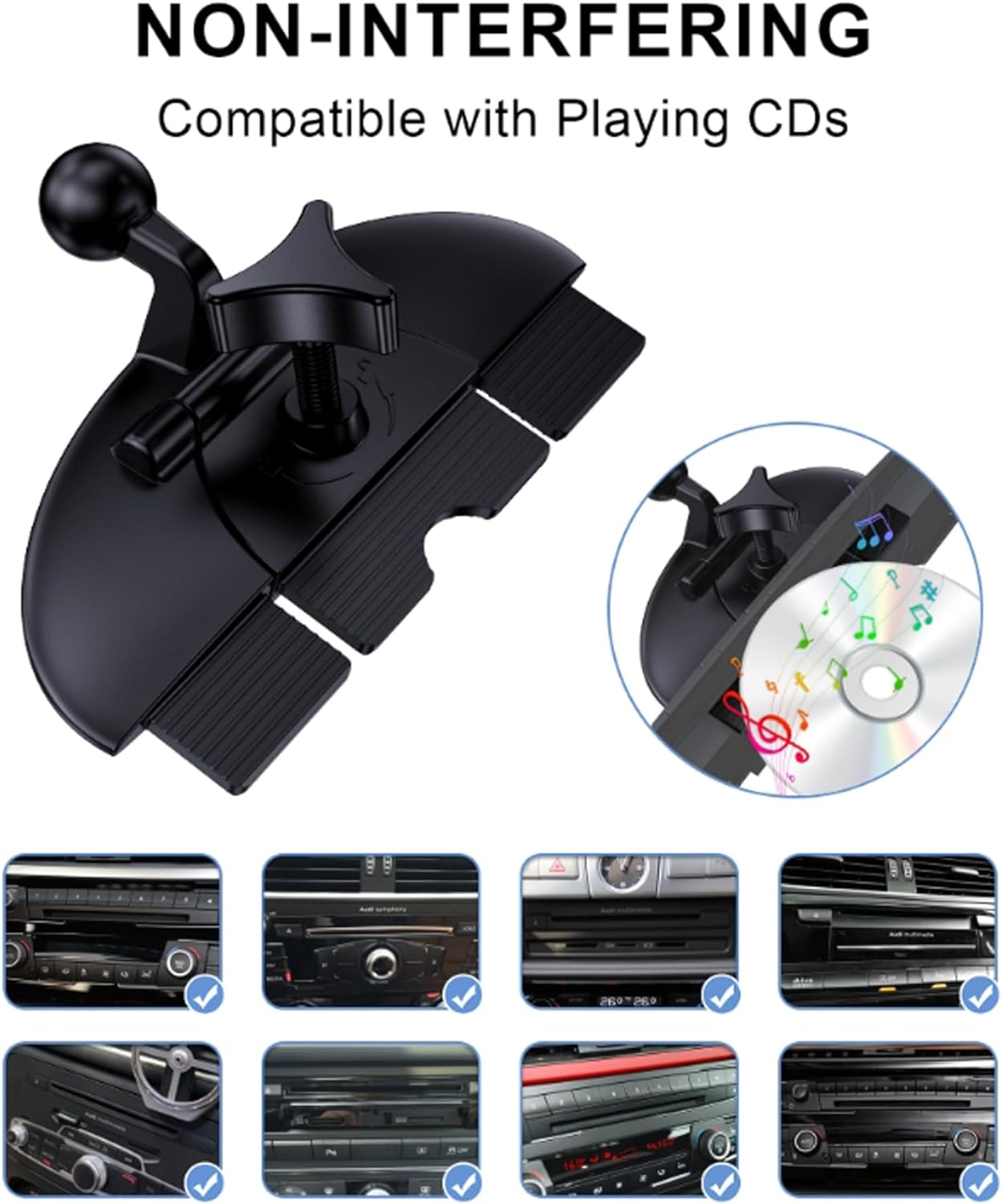 Streamlined Convenience: CD Slot Phone Mount for Effortless Device Integration