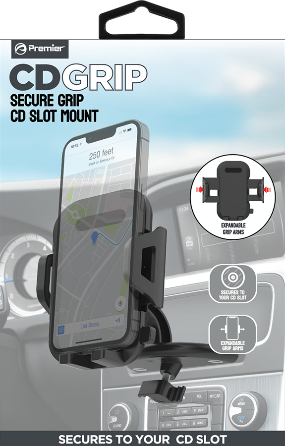 Streamlined Convenience: CD Slot Phone Mount for Effortless Device Integration