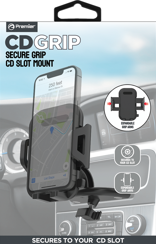 Streamlined Convenience: CD Slot Phone Mount for Effortless Device Integration