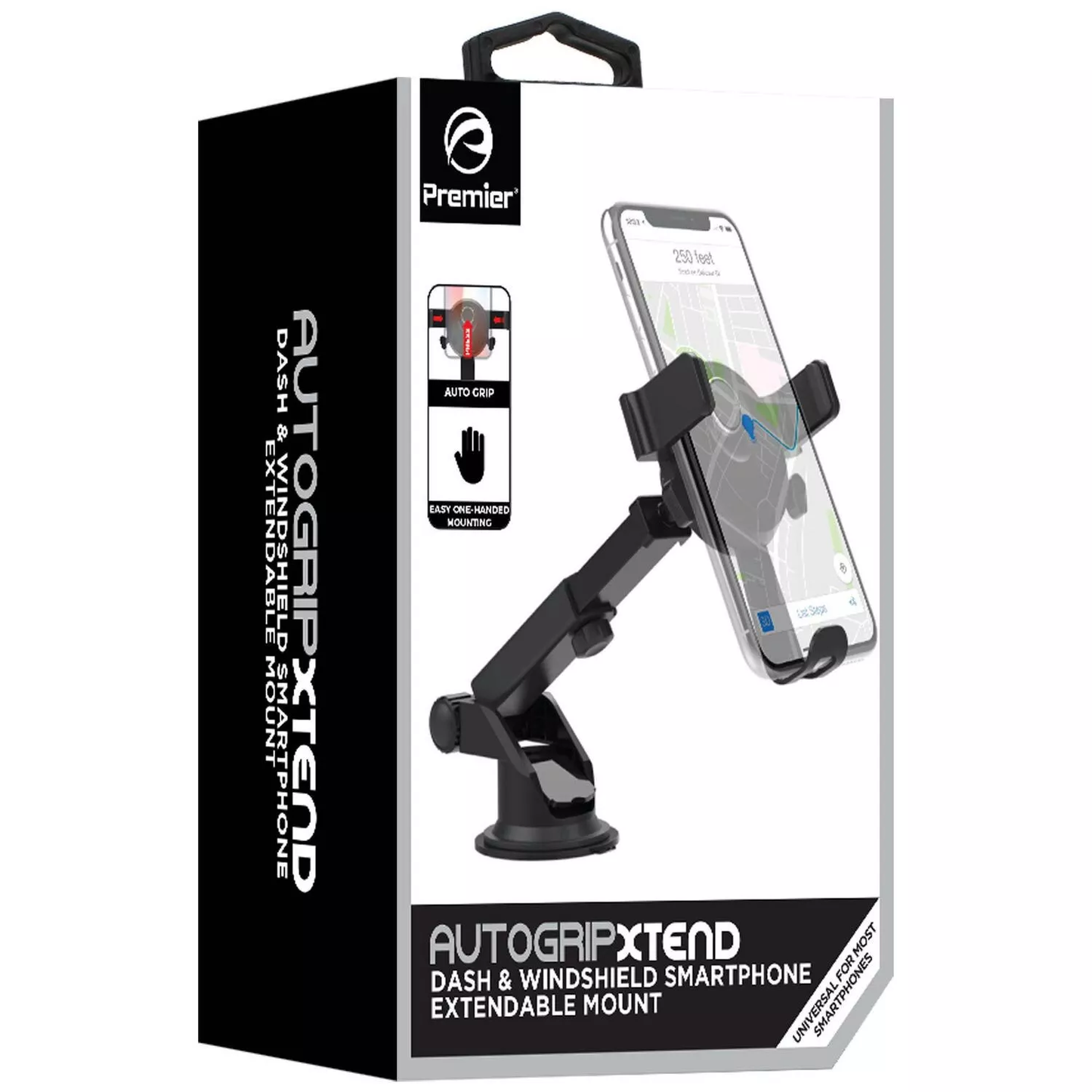 Roller Grip Extendable Windshield & Dash Smartphone Mount: Secure Versatility for Your Device