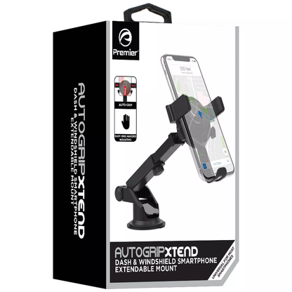 Roller Grip Extendable Windshield & Dash Smartphone Mount: Secure Versatility for Your Device