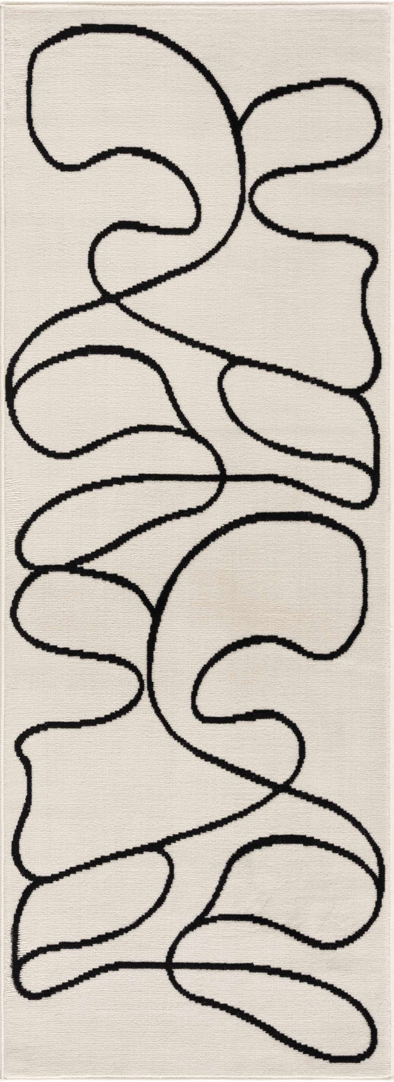 Eilir Modern Low Profile Boho Rug