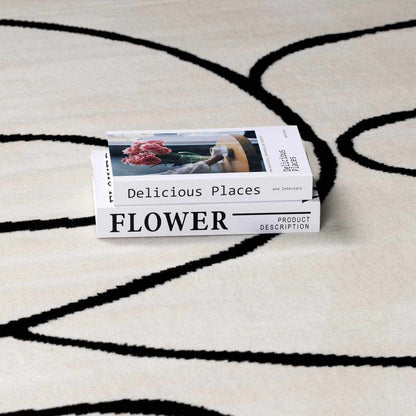 Eilir Modern Low Profile Boho Rug