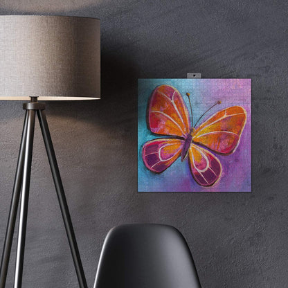 QuizQuirk 1000 Piece Puzzle, Butterfly Painting Jigsaw Puzzle for Adults/Teens (Puzzle Saver Kit Included)