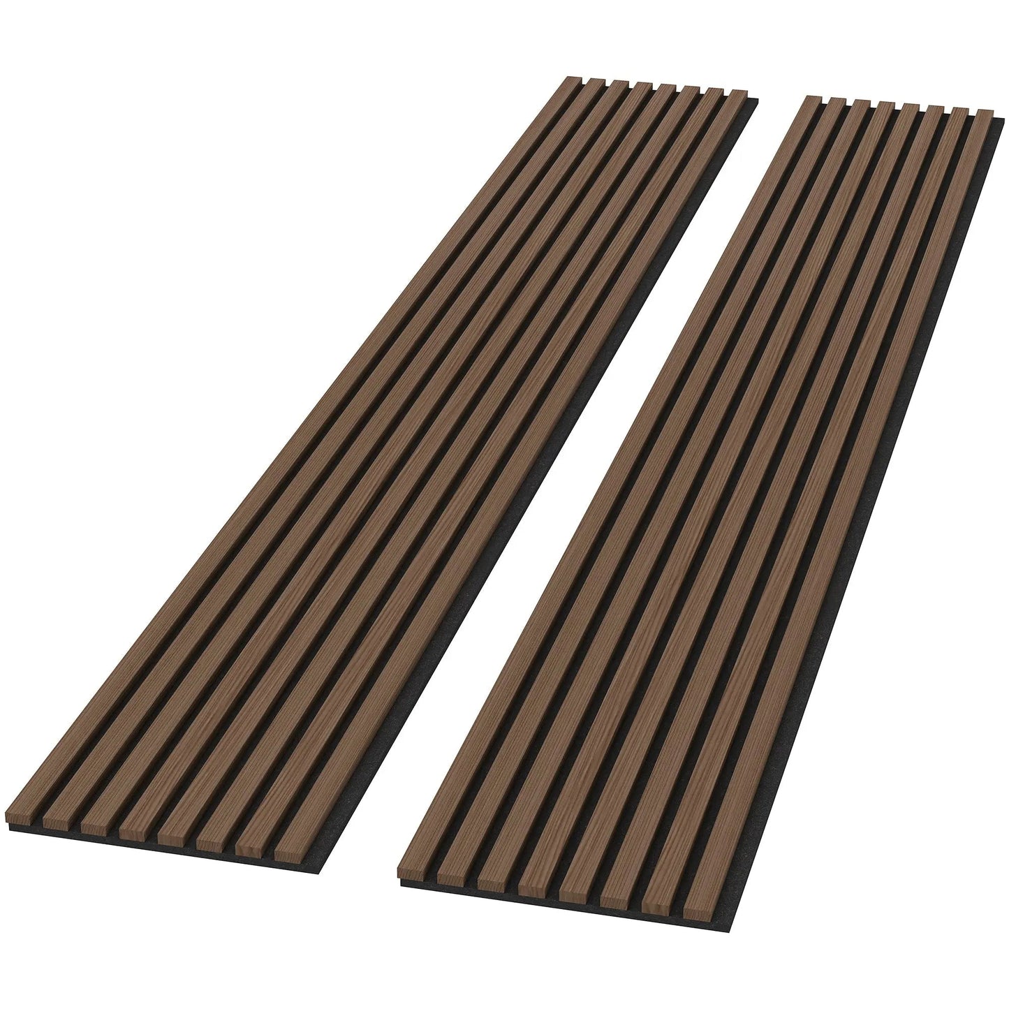 Luxury Walnut Acoustic Solid Wood Wall Panels ( 2 Panels Per Box )