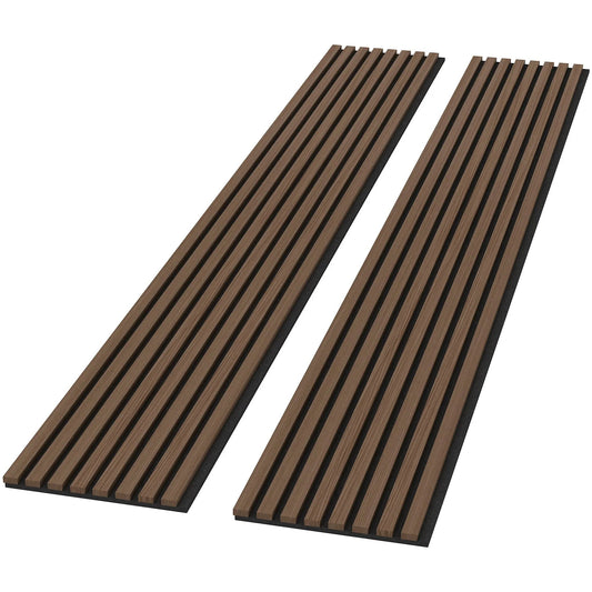 Walnut Acoustic Solid Wood Wall Panels for Interior Serenity