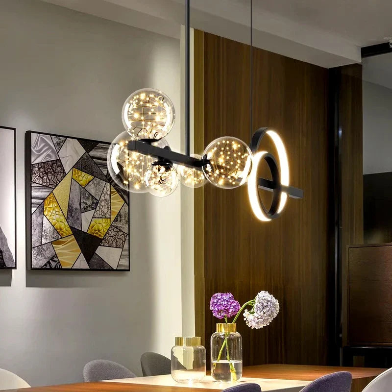 Sleek Modern Pendant Light | Modern Dining Room Lighting