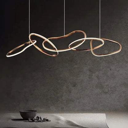 LED Modern Gold Pendant Light | Dining Room Home Lighting
