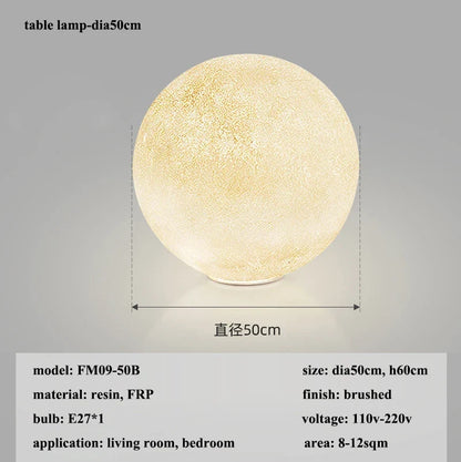LED Modern Moon Chandelier | Kitchen Island Home Lighting