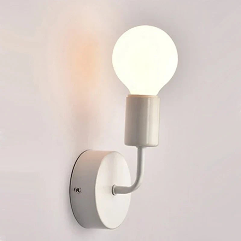 Modern Wall Lamps: Sleek Black and White Interior Lighting Fixtures