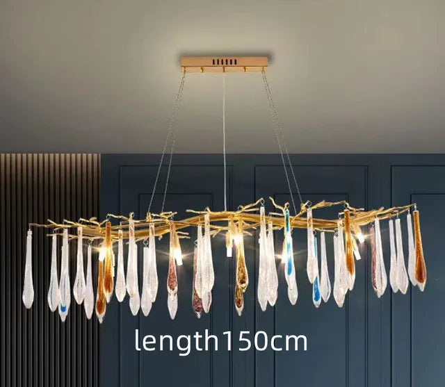 Modern Crystal Chandelier | Dining Room Home Lighting