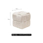 MOMO Chenille Mesh Red Woven Bench Short Stool Shoe Changing Stool Living Room Sofa Stool Household Small Stools