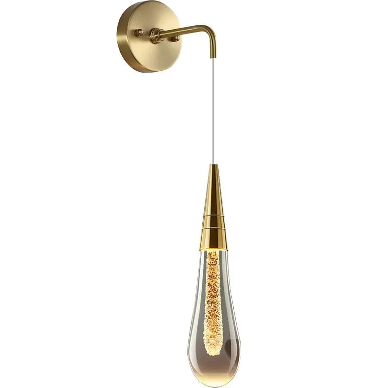 LED Crystal Wall Sconce | Bedroom & Bedside Lighting