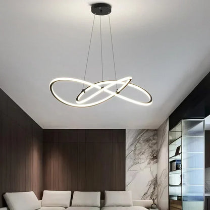LED Dimmable Modern Pendant Light | Living Room Lighting