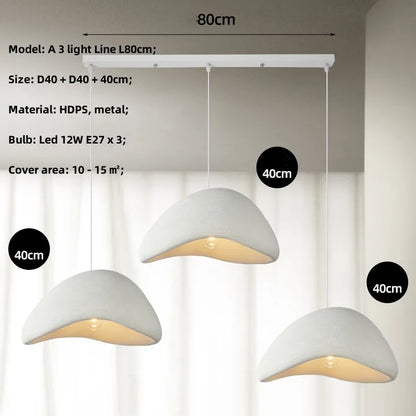 HDPS and Metal Minimalist Nordic LED Pendant Lights